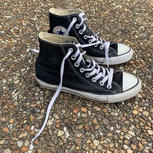 Converse Black High Tops